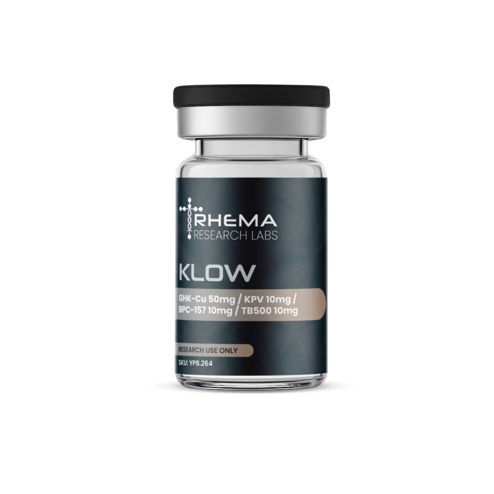 KLOW - GHK-Cu (50mg) / KPV (10mg) / BPC-157 (10mg) / TB500 (10mg)