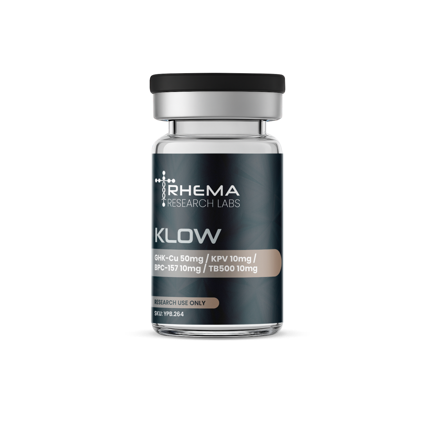 KLOW - GHK-Cu (50mg) / KPV (10mg) / BPC-157 (10mg) / TB500 (10mg)