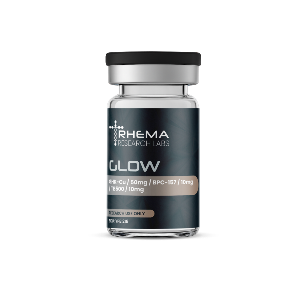 GLOW GHK-Cu (50mg) / BPC-157 (10mg) / TB500 (10mg)