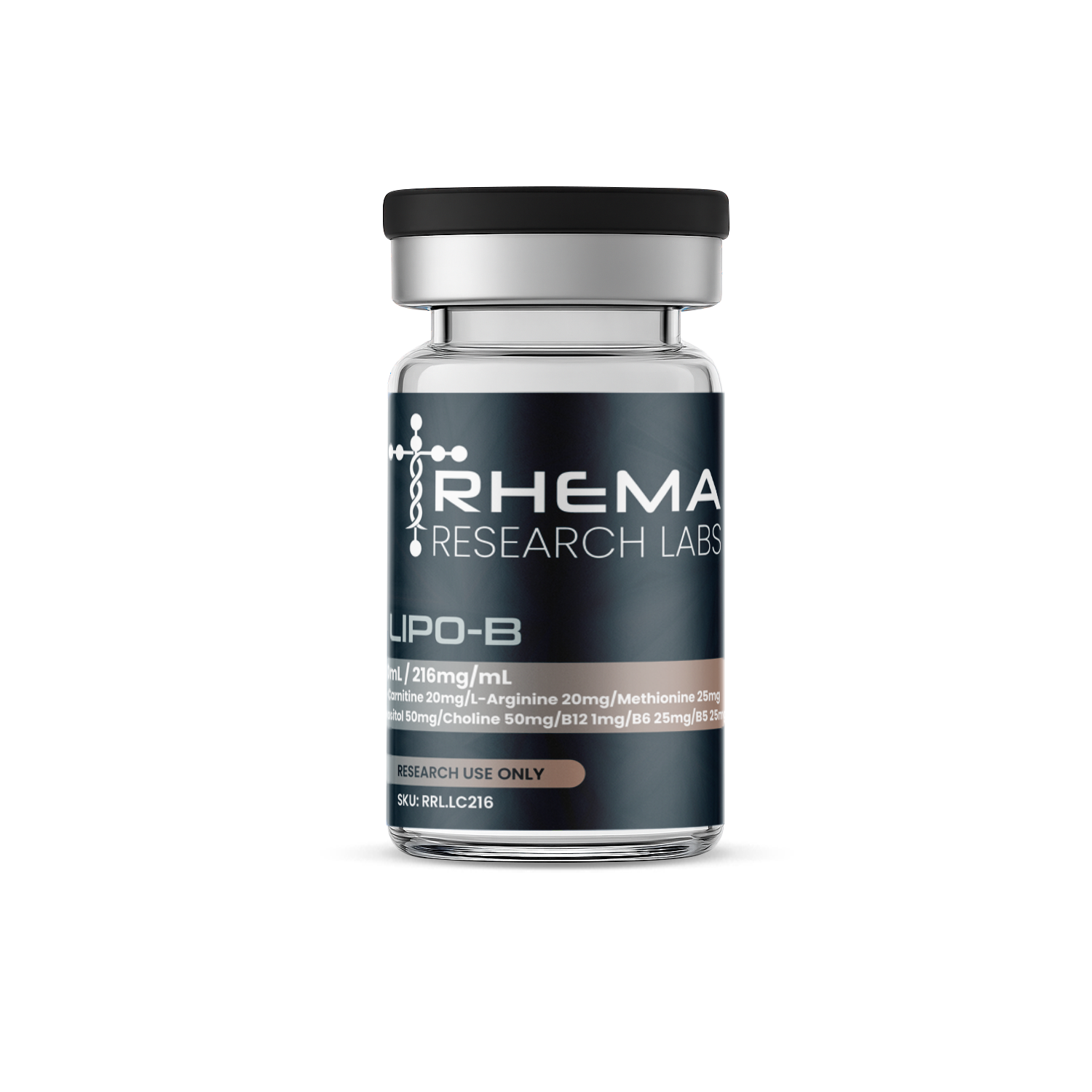 LIPO-B Blend (L-Carnitine / L-Arginine / Methionine / Inositol / Choline / B6 / B5 / B12)